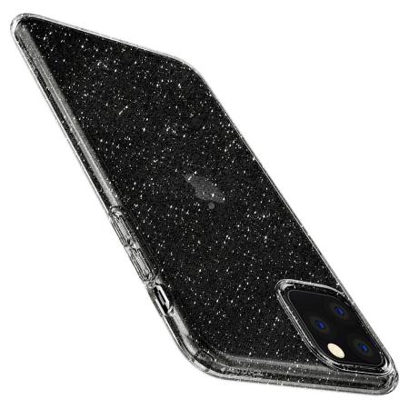 Coque iPhone 11 Pro Spigen Liquid Crystal Glitter – Cristal de Quartz