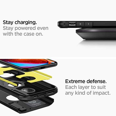 Spigen Tough Armor iPhone 11 Pro Max Case - Black