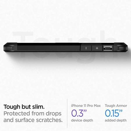 Spigen Tough Armor iPhone 11 Pro Max Case - Black
