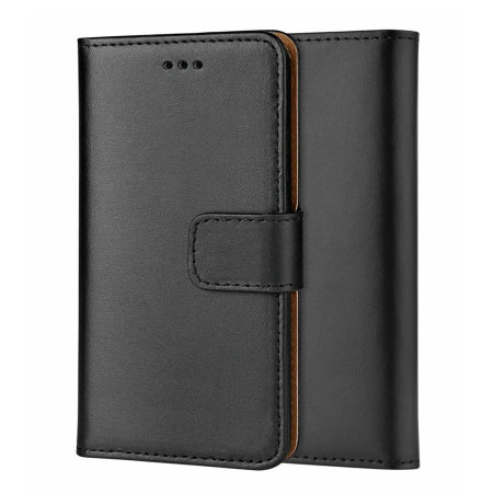 Olixar Genuine Leather iPhone 11 Pro Wallet Case - Black