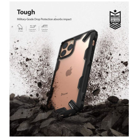 Rearth Ringke Fusion X iPhone 11 Pro Deksel - Svart