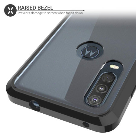 Olixar ExoShield Motorola One Action Case - Black