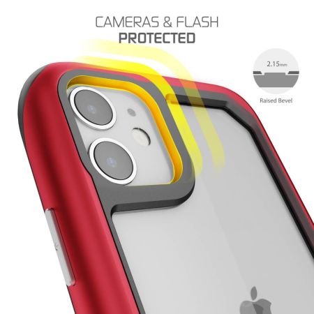 Ghostek Atomic Slim 3 iPhone 11 Case - Rood