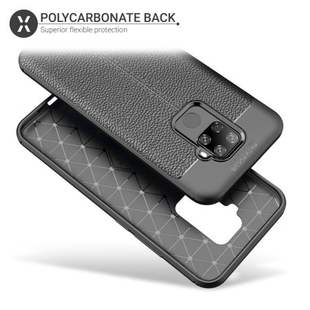 Olixar Attache Huawei Nova 5i Pro Leather-Style Case - Black