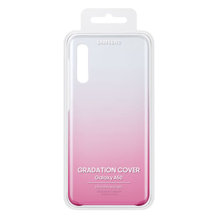 Coque officielle Samsung Galaxy A50s Gradation Cover – Rose