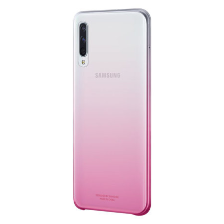Coque officielle Samsung Galaxy A30s Gradation Cover – Rose