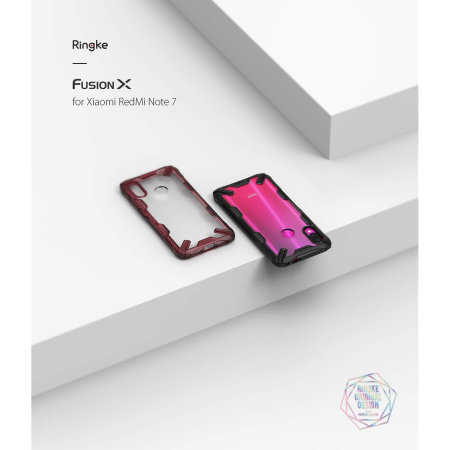 Ringke Fusion X Xiaomi Redmi Note 7 Deksel - Svart