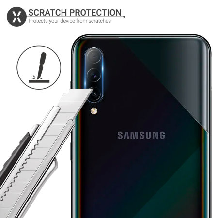 Olixar Samsung A50s Tempered Glass Camera Protectors - Twin Pack