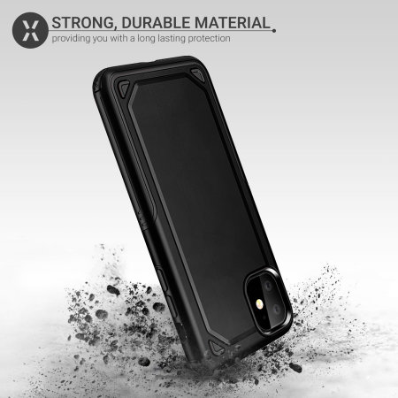 Coque iPhone 11 Olixar Fortis ultra-robuste – Noir