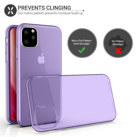 Olixar FlexiShield iPhone 11 Pro Gel Case - Purple