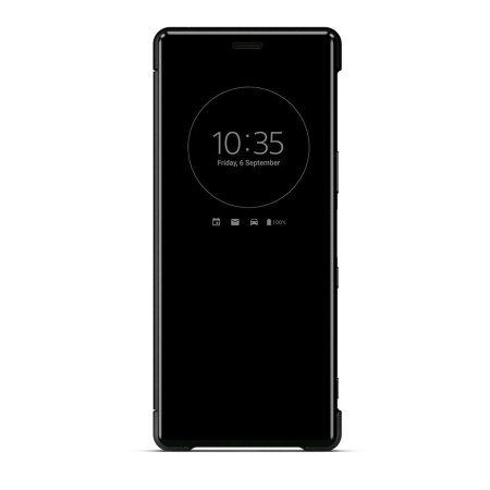 Official Sony Xperia 5 Style Cover View Case - Black