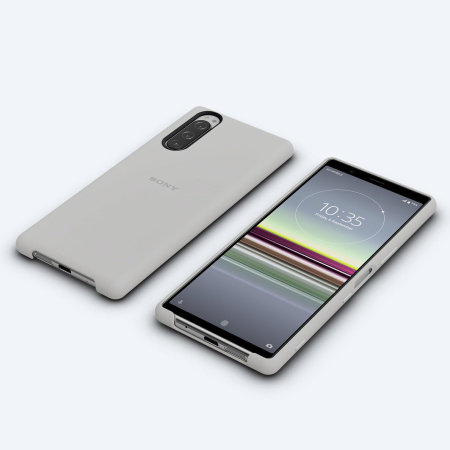 Coque officielle Sony Xperia 5 Back Cover – Gris