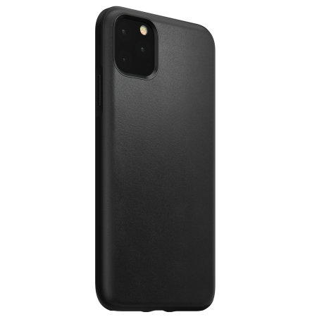 Coque iPhone 11 Nomad en cuir Horween – Noir