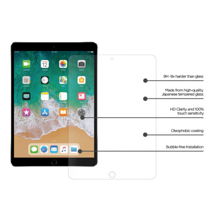 Eiger 2.5D iPad 10.2" Glass Screen Protector - Clear