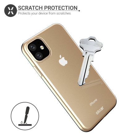Pack essentiel iPhone 11 Olixar – Coque, protection d'écran, câble