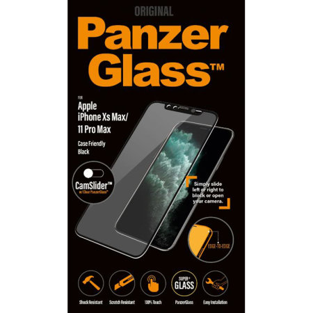 PanzerGlass iPhone 11 Pro Max Glass Screen Protector - Black