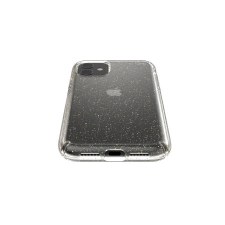 Coque iPhone 11 Speck Presidio – Transparent / pailleté