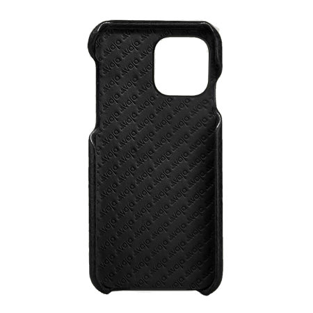 Vaja Grip iPhone 11 Pro Max Premium Leather Case - Black