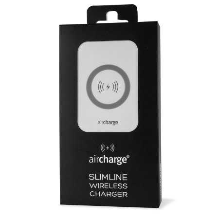 aircharge Slimline iPhone 11 Qi Wireless Charging Pad - White