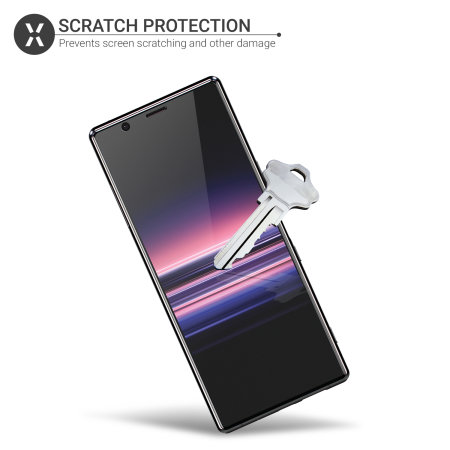 Olixar Sony Xperia 5 Film Screen Protector 2-in-1 Pack