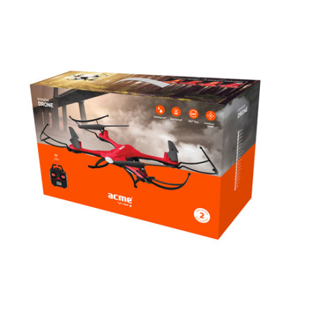 ACME X8200 Water Resistant Immortal Drone - Red
