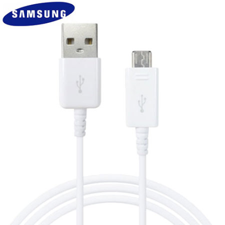 Official Samsung Galaxy S6 Micro USB 1.2m Cable - White