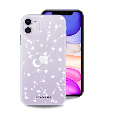 LoveCases iPhone 11 Clear Starry Hoesje