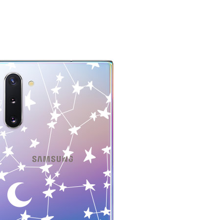 LoveCases Samsung Note 10 Starry Design Clear Phone Case