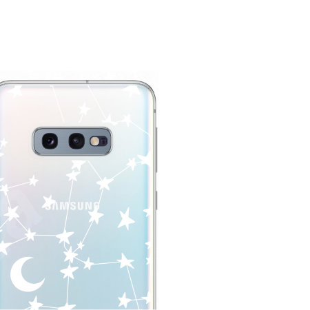 LoveCases Samsung Galaxy S10e Clear Starry Hoesje