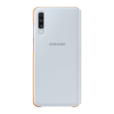 Official Samsung Galaxy A70s Wallet Flip Cover Case - White