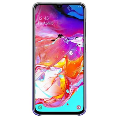Official Samsung Galaxy A70s Gradation Cover Case - Violet