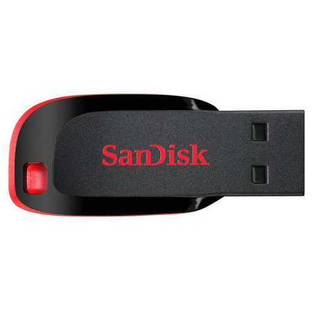 Sandisk Pendrive Cruzer Blade USB 2.0 32GB - Black & Red