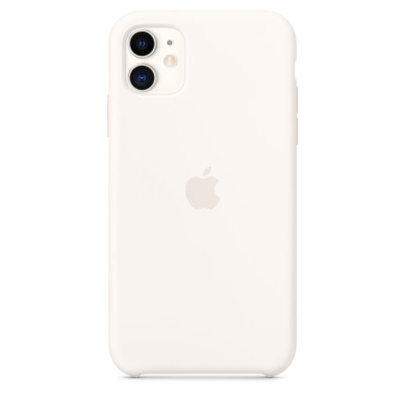 Funda Oficial Apple Silicone Case para iPhone 11 - Blanca