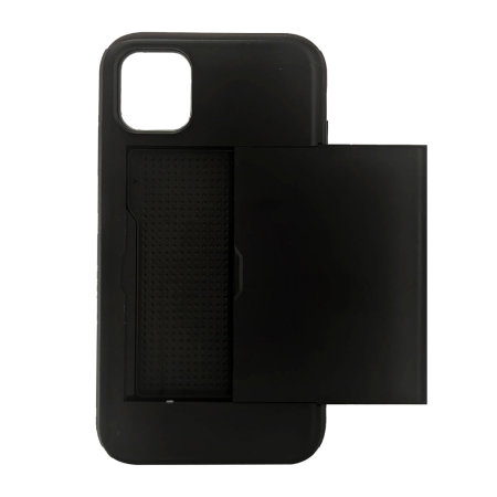 Olixar iPhone 11 Armour Vault Tough Wallet Case - Black