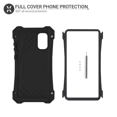 Olixar Samsung Note 10 Plus Titan Armour 360 Protective Case - Black