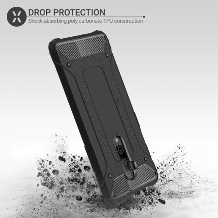 Olixar Delta Armour Oneplus 7T Pro Protective Case - Black