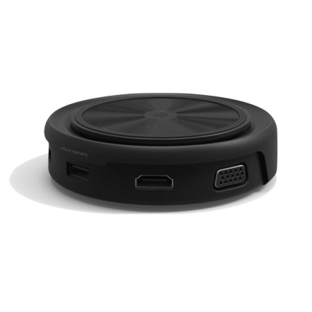 Adam Elements CASA Wireless Charging Pad & Multi-Function PD Hub-Black
