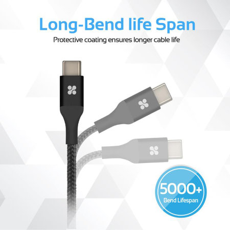 Promate UniLink-LTC iPhone 11 Pro Max USB-C to Lightning Cable-Black