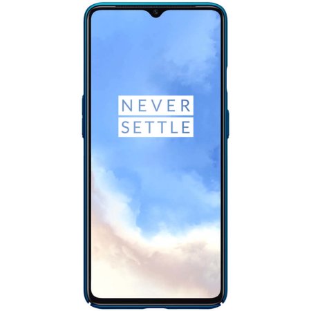 Nillkin Super Frosted OnePlus 7T Shield Case - Peacock Blue