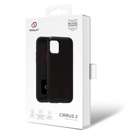 Nimbus9 iPhone 11 Cirrus 2 Case & Car Mount Kit Magnetic Bundle -Black