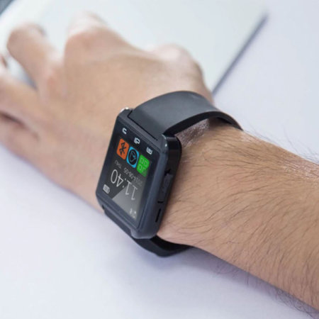iN TECH Active Health Smartwatch - Zwart