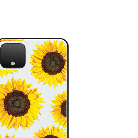 LoveCases Google Pixel 4 Gel Case - Sunflower