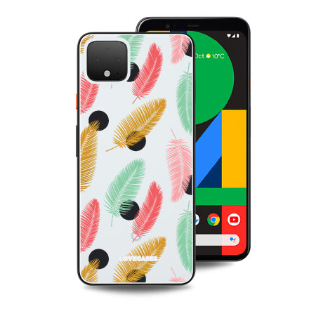 LoveCases Google Pixel 4 XL Gel Case - Polka Leaf
