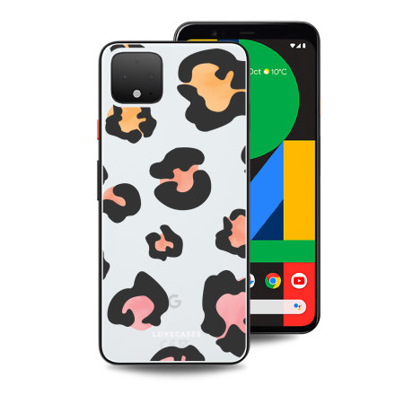LoveCases Google Pixel 4 Gel Case - Colourful Leopard