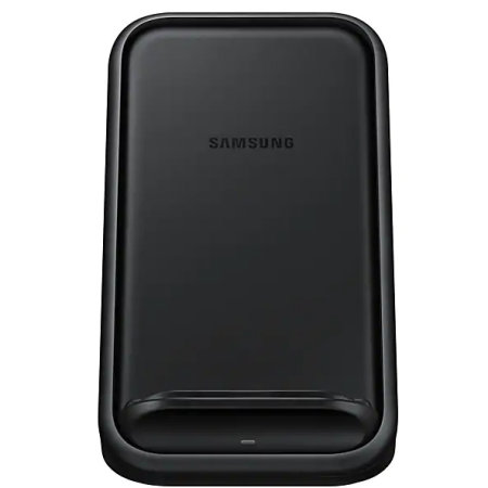 Official Samsung Black Fast Wireless Charger Stand EU Plug 15W - For Samsung Galaxy S10