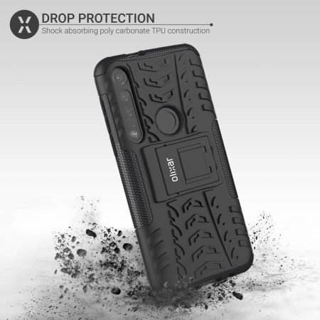 Olixar ArmourDillo Motorola Moto G8 Plus Protective Case - Black