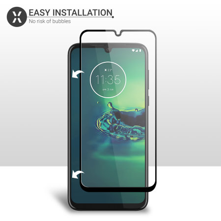 Olixar Motorola Moto G8 Plus Tempered Glass Screen Protector