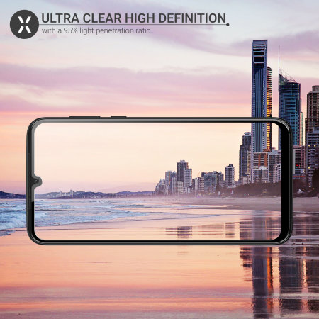 Olixar Motorola Moto G8 Plus Tempered Glass Screen Protector