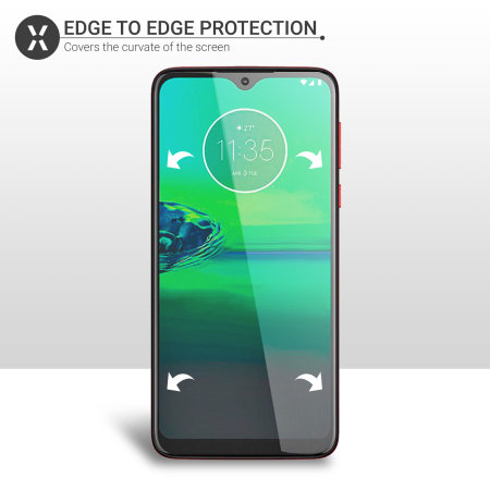 Olixar Motorola Moto G8 Play Film Screen Protector 2-in-1 Pack