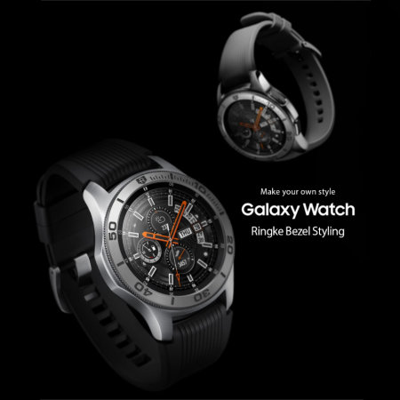 Ringke Galaxy Watch 46mm/Gear S3 Frontier & Classic Bezel Ring- Silver
